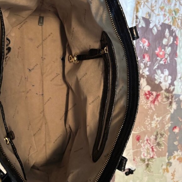 Brahmin Black Tote - Picture 6 of 8